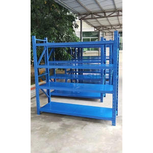 Middelzware Longspan Stalen Opbergrek Industriële Metalen Rekken Voor Magazijngebruik En Reserveopslagplanken Voor Auto-Onderdelen - Product Image 1