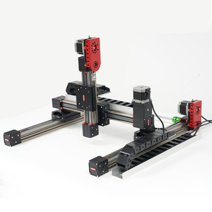 Robot à <span class=keywords><strong>portique</strong></span> QRXQ RXP45-XYZ-114, robot CNC à 3 axes, table de machine, guide linéaire, accessoires de tour, glissière XYZ personnalisée - Product Image 4