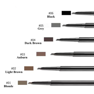 <span class=keywords><strong>Crayon</strong></span> à sourcils double embout ultra-fin avec brosse, OEM, marque privée - Product Image 4