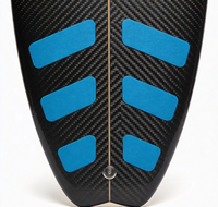 Planche de surf en fibre de carbone - Technique de tricotage - Utilisation en extérieur pour garçons et filles - Très légère