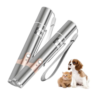 אור טיזר לחתול חיות מחמד 7 ב-1, דפוסי לייזר מרובים, צעצוע טיזר לחתול בלייזר טעינת USB - Product Image 1