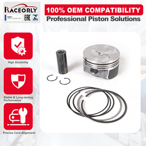 RACEORLY 06L107065R Piston ve Segman Seti STD 82.5mm 23mm VW GTI Audi Passat A3 A4 A5 Q5 <span class=keywords><strong>2</strong></span>.0 TSI DOHC 16V EA888 için - Product Image 3