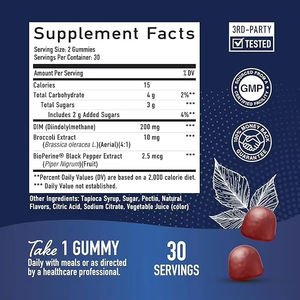 Private Label DIM Gummies Hormone Balance Gummies pour le SPM, la ménopause, l'hormone et plus l'équilibre des œstrogènes - Product Image 6