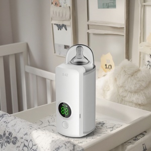 Factory Price Customized Rechargeable USB <b>Plug</b> Portable Bottle <b>Heater</b> Intelligent Temperature Control Baby Milk Warmer - Product Image 6
