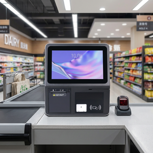 New Designed <b>Mini</b> 11.6" Capacitive Touchscreen All-in-One Cash Register with Android 11/Win-dows POS Integrated Scanner <b>Printer</b> - Product Image 1