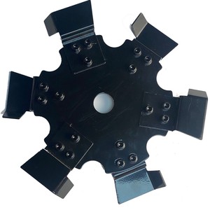 Pièces de rechange pour débroussailleuse : Lame de brosse, Roue de tranchage, Outils de jardinage, Cultivateur, 1 pouce, Lot de 2 - Product Image 5