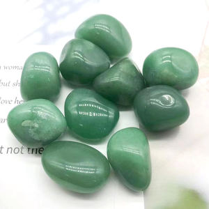 Toptan doğal yeşil aventurin kristal eskitme taş parlatma yeşil aventurin çamaşır çakıl taş - Product Image 3