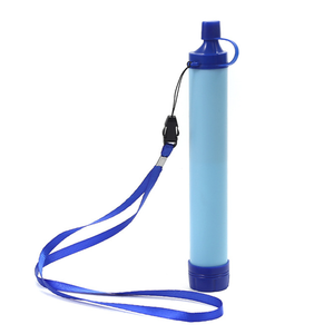 Filtre à eau portable pour l'extérieur, outils de purification des eaux usées de survie en cas d'urgence, filtre à boire direct avec paille pour la randonnée et le camping - Product Image 4