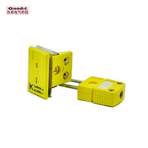 Termopar Tipo K, Conector Pequeño Amarillo SMPW-K-M/F, Conector Macho y Hembra para Panel, Color Amarillo, Producto para Conectores de Circuitos Integrados - Product Image 3