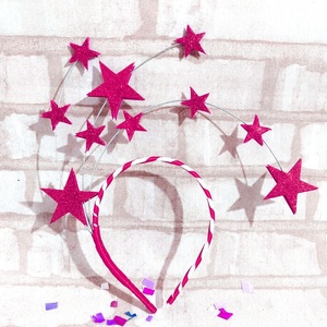 Nouveautés : Bandeau à paillettes en forme d'aile, mignon, motif dessin animé, étoile, pour filles, fête de Noël, Fête des Enfants, taille unique - Product Image 6