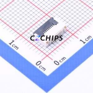 <b>FPC</b>-05F-8PH20 FFC/<b>FPC</b> Connector SMD,P=0.5mm,Horizontal Mount Connector Flip Cover Type Bottom Contact 8P 0.5mm - Product Image 1