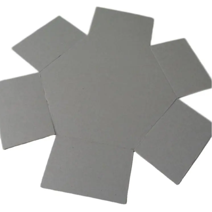 450gsm ~ 1600GSM灰色段ボール紙ミル/硬質灰色コアボード厚灰色板紙