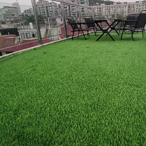 Gazon synthétique 10 mm à prix de gros, tapis de <span class=keywords><strong>pelouse</strong></span> ignifuge et imperméable pour aménagement paysager de jardin - Product Image 6