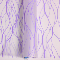 Papier d'emballage de fleurs transparent, 50 m, papier à support verre, support étanche pour bouquet de fleurs