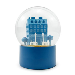 Esculpida a mano Francia París recuerdo agua globo cristal nieve bola resina Castillo nieve globo - Product Image 1