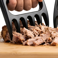 Fourchette à viande en PP de qualité alimentaire pour déchiqueter la viande, accessoires et gadgets de cuisine pour porc déchiqueté et barbecue