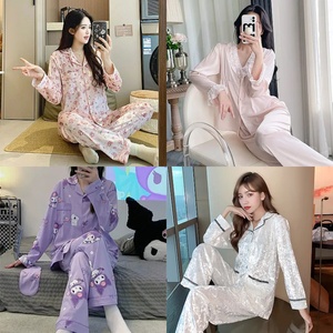 Conjuntos de ropa de dormir de mujer de alta calidad al por mayor, ropa de dormir de moda y de moda, conjuntos de dos piezas, ropa de dormir casera cómoda - Product Image 6