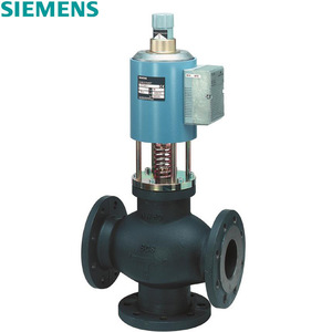 Siemens Solenoid Control Valve 3 Way AC 230 <b>V</b> Water 0-10 <b>Bar</b> -40C to 200C Parabolic Flow - Product Image 4