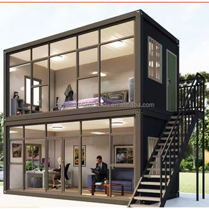 Casa Modular Prefabricada de Dos Pisos, Moderna y de Lujo, Estructura de Acero Ligero, Marca PINGUI, 1 Año de Garantía - Product Image 2