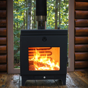 Radiador de conexión de fuego Real de acero independiente moderno para interior, sala de estar, cocina, comedor, calefacción, <span class=keywords><strong>chimenea</strong></span> de leñ<span class=keywords><strong>a</strong></span> - Product Image 5