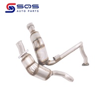 Convertisseur catalytique à trois voies SQS OEM/ODM de haute qualité en acier inoxydable Euro 3-6, montage direct pour Land Rover Range Rover 5.0T Sport