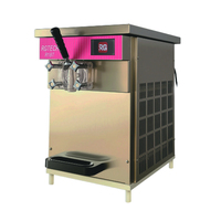 Fabricant de machines à crème glacée Acai, machine à crème glacée molle commerciale pour les cafés