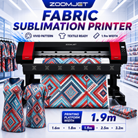 Imprimante par sublimation textile de 1,8 m pour l'impression sur tissu, fabriquée en Chine
