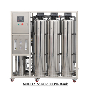 Công nghiệp 500lph 1000lph thẩm thấu ngược hệ thống RO uống Máy lọc nước điều trị Lọc nhà máy nước - Product Image 4