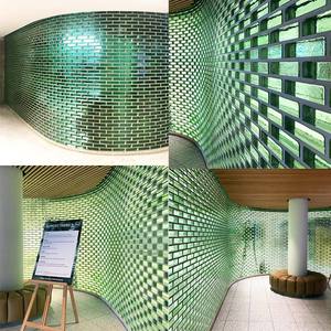 Blocs de verre cristallin multicolores, briques, <span class=keywords><strong>prix</strong></span> de gros, sortie d'usine, briques de verre de haute qualité résistantes au feu, mur de briques de verre, bloc de verre à fusion à chaud - Product Image 6