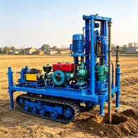 Petite machine de forage de puits d'eau 200m avec capacité de forage profond pour projets agricoles