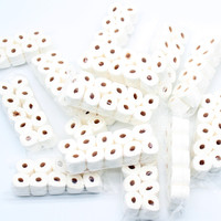 1:12 échelle réaliste Mini Simulation rouleau de papier toilette ensemble roman créatif décoration de la maison pour cuisine salle de bain pour bricolage artisanat