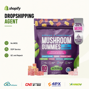 Fournisseur de compléments alimentaires : Gummies aux champignons, Gummies fonctionnels à l'<span class=keywords><strong>Ashwagandha</strong></span> et au Ganoderma Lucidum, Produits de santé à base de fibres OEM ODM - Product Image 1