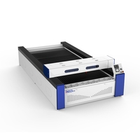 Machine de découpe et de gravure laser CO2 1325 pour bois, MDF, pierre, papier, caoutchouc, contreplaqué - CNC refroidie par eau, haute précision, prise en charge IA