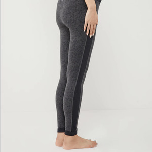 Wholesale Women Breathable <strong>Maternity</strong> Activewear Leggings Compression Seamless Pregnancy Workout Yoga Gym Pants Over the Bump - Product Image 3