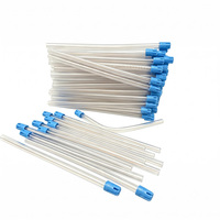 Ejector de Saliva Dental Desechable, Material de PVC, Punta Suave, Fabricante OEM ODM, Tubo de Succión Flexible y Plegable