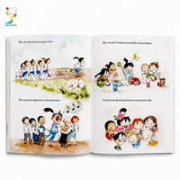 Impresión de Libros de Cuentos Infantiles con Tapa Dura Personalizada, Servicio de Impresión de Libros de Imágenes para Niños, Libro de Cuentos Educativo Personalizado, Fábrica OEM