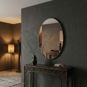 Specchio Rettangolare a Tutta Altezza, Vetro Spesso 4mm, Montaggio a Parete in Alluminio, Design Moderno per Camera <span class=keywords><strong>da</strong></span> Letto e Soggiorno - Product Image 1