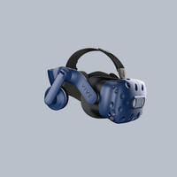 Kit complet de casque VR VIVE Pro de qualité professionnelle avec suivi précis de l'espace, affichage brillant à contraste élevé