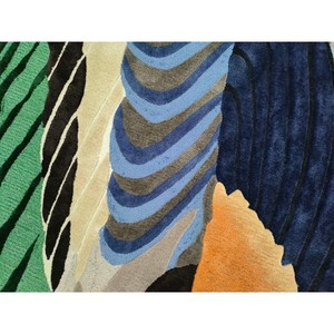 Alfombra de Lana de Nueva Zelanda Hecha a Mano, con Diseño Moderno y Personalizado, de Forma Irregular, de Alta Calidad, de la Fábrica Manna Carpets - Product Image 4