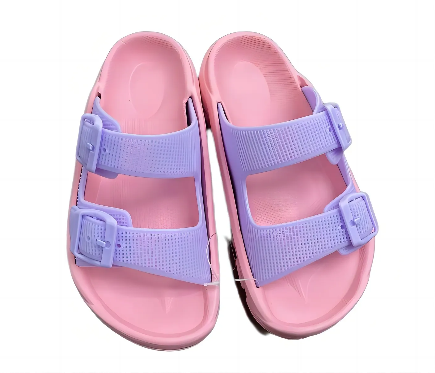 Vari bambini PVC luce superiore EVA sandali con fibbie per ragazzi e ragazze