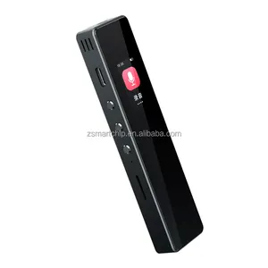 Cheap 0.96 inches color HD screen TF card music digital voice recorder professional AI Noise control For class business