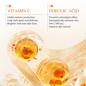 KORMESIC Private Label 35ml Vitamin <b>C</b> Ferulic Acid Antioxidant Essence Facial Face <b>Serum</b> Brightening Exfoliating Anti-Wrinkle - Product Image 4