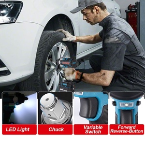 Clé à chocs électrique sans fil 1800 N.m, batterie 1/2 pouce, outil électrique pour batterie <span class=keywords><strong>Makita</strong></span> <span class=keywords><strong>18V</strong></span> - Product Image 3