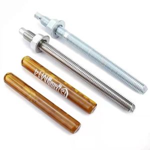 Pernos de anclaje químico, anclaje de acero M8-M30 Chapado en Zinc, <span class=keywords><strong>precio</strong></span> al por mayor - Product Image 1