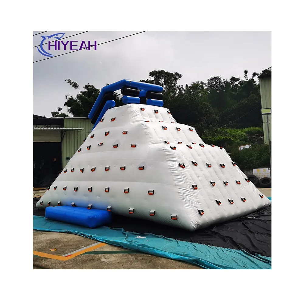 Sports Toy Inflatable Water Slide Playground Equipment Water Climpbing Game Make Of 0.9mm PVC Tarpaulin