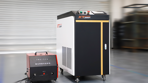 Soudeuse <span class=keywords><strong>laser</strong></span> à fibre <span class=keywords><strong>CNC</strong></span> 4 en 1 1500W, état neuf, moteur servo Inovance pour la soudure, le nettoyage et la découpe de tôles métalliques en aluminium - Product Image 2