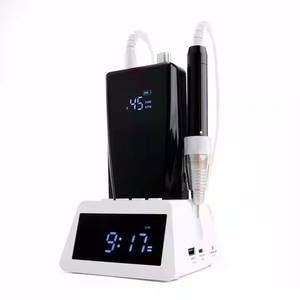 Modèle de batterie professionnel 45,000 tr/min avec établi de charge d'horloge, moteur sans balais, vernis à ongles et perceuse à ongles - Product Image 5