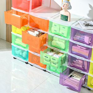 Storage Cart Multi Tier Movable Drawer Organizers For Living Room Kitchen Dormitory Snack Storage Easy Cleaning Rectangle 5 - Product Image 1