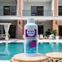 Haute efficacité 1L produits chimiques de piscine Agent auxiliaire élimination efficace de l'huile natation eau clarificateur enzyme Agent auxiliaire piscine