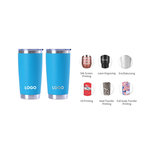 Tazza termica da viaggio per caffè a doppia parete da 20 once personalizzata tazza da caffè isolata in acciaio inossidabile con coperchio - Product Image 6
